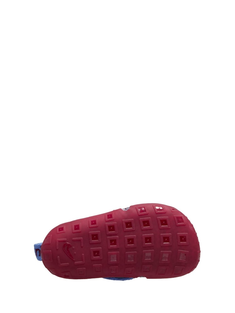 Nike Blue and Red Infant Swoosh 1 Trainers - Image 4 of 4