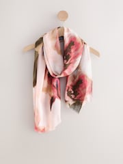 Dusky Floral Lightweight Scarf - Image 1 of 3