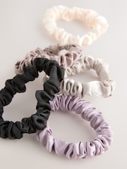 Pastel Scrunchies 5 Pack - Image 2 of 3