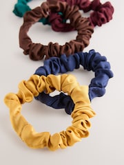 Brown Scrunchies 5 Pack - Image 3 of 3