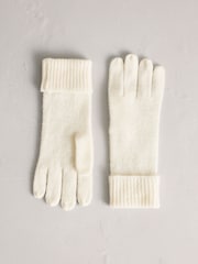 Cream N. Premium 100% Cashmere Gloves - Image 4 of 6