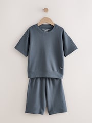Black/Grey Short Pyjamas 3 Pack (3-16yrs) - Image 6 of 11