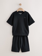 Black/Grey Short Pyjamas 3 Pack (3-16yrs) - Image 8 of 11