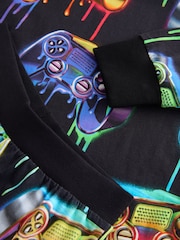 Bright Gamer Single Long Sleeve Leg Pyjamas (3-16yrs) - Image 4 of 4