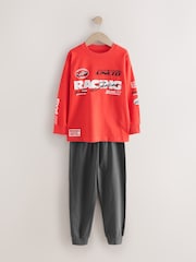 Red/Black Long Sleeve Pyjamas 2 Pack (3-16yrs) - Image 2 of 6