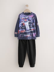 Red/Black Long Sleeve Pyjamas 2 Pack (3-16yrs) - Image 3 of 6