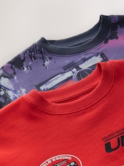Red/Black Long Sleeve Pyjamas 2 Pack (3-16yrs) - Image 5 of 6