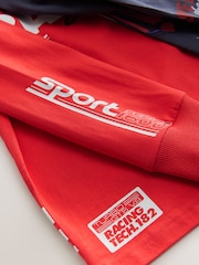 Red/Black Long Sleeve Pyjamas 2 Pack (3-16yrs) - Image 6 of 6