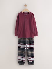 Multi Woven Check Pyjamas 3 Pack (3-16yrs) - Image 2 of 7
