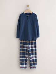 Multi Woven Check Pyjamas 3 Pack (3-16yrs) - Image 3 of 7