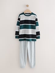 Grün - Langärmelige Pyjamas, 3er-Pack (3–3 J.) - Bild 5 von 8