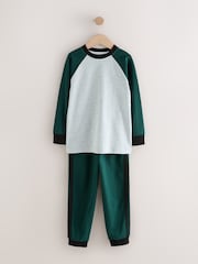 Grün - Langärmelige Pyjamas, 3er-Pack (3–3 J.) - Bild 6 von 8