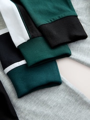 Grün - Langärmelige Pyjamas, 3er-Pack (3–3 J.) - Bild 8 von 8