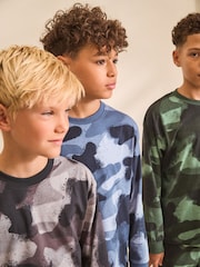 Multi Long Sleeve Pyjamas 3 Pack (3-16yrs) - Image 2 of 9