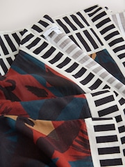 Aztec Palm Print Longline Kimono Cover-Up - Image 8 of 9