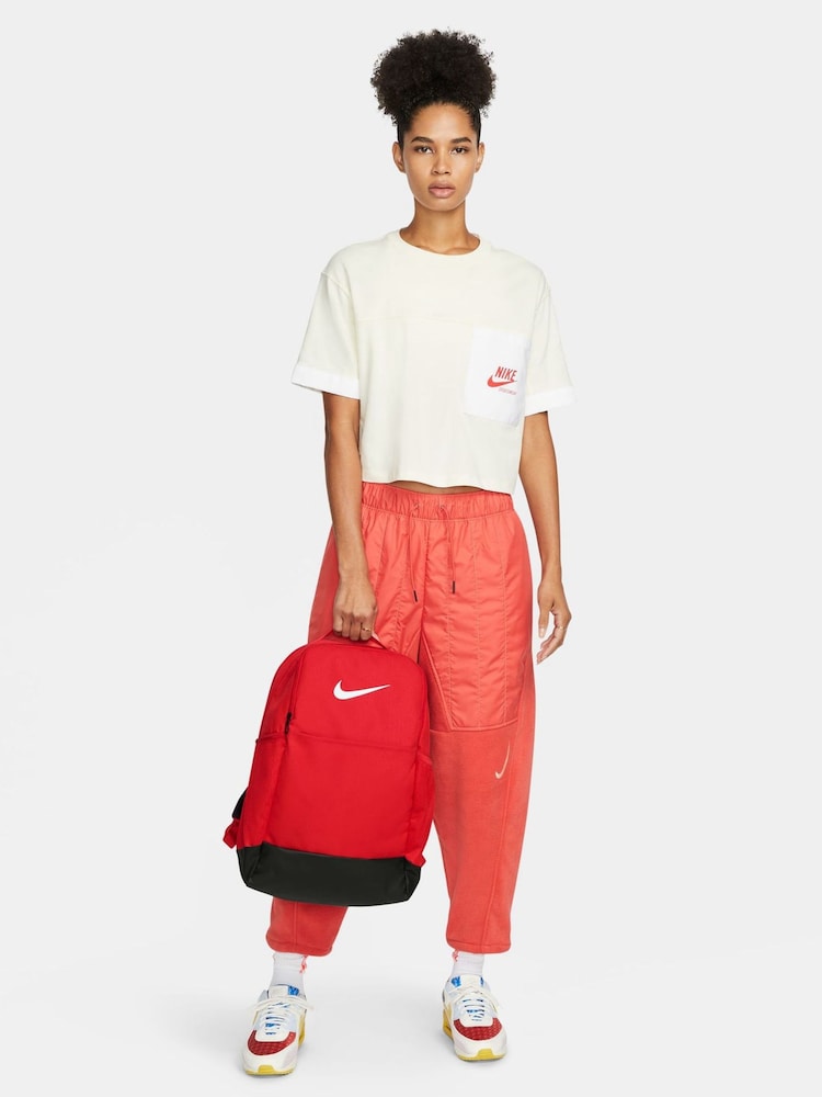 Nike University Red Brasilia 9.5 Training Backpack (Medium, 24L) - Image 12 of 12 Nike University Red Brasilia 9.5 Training Backpack (Medium, 24L) - Image 12 of 12