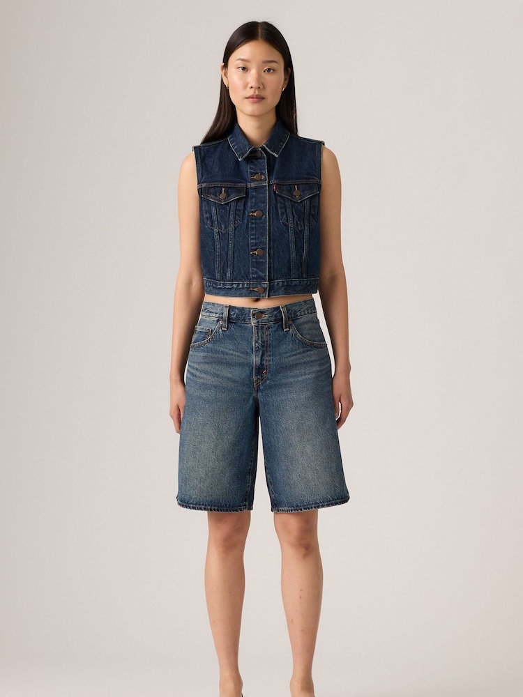 Levi's® Hinged Heart Jort Baggy Dad Shorts - Image 1 of 7