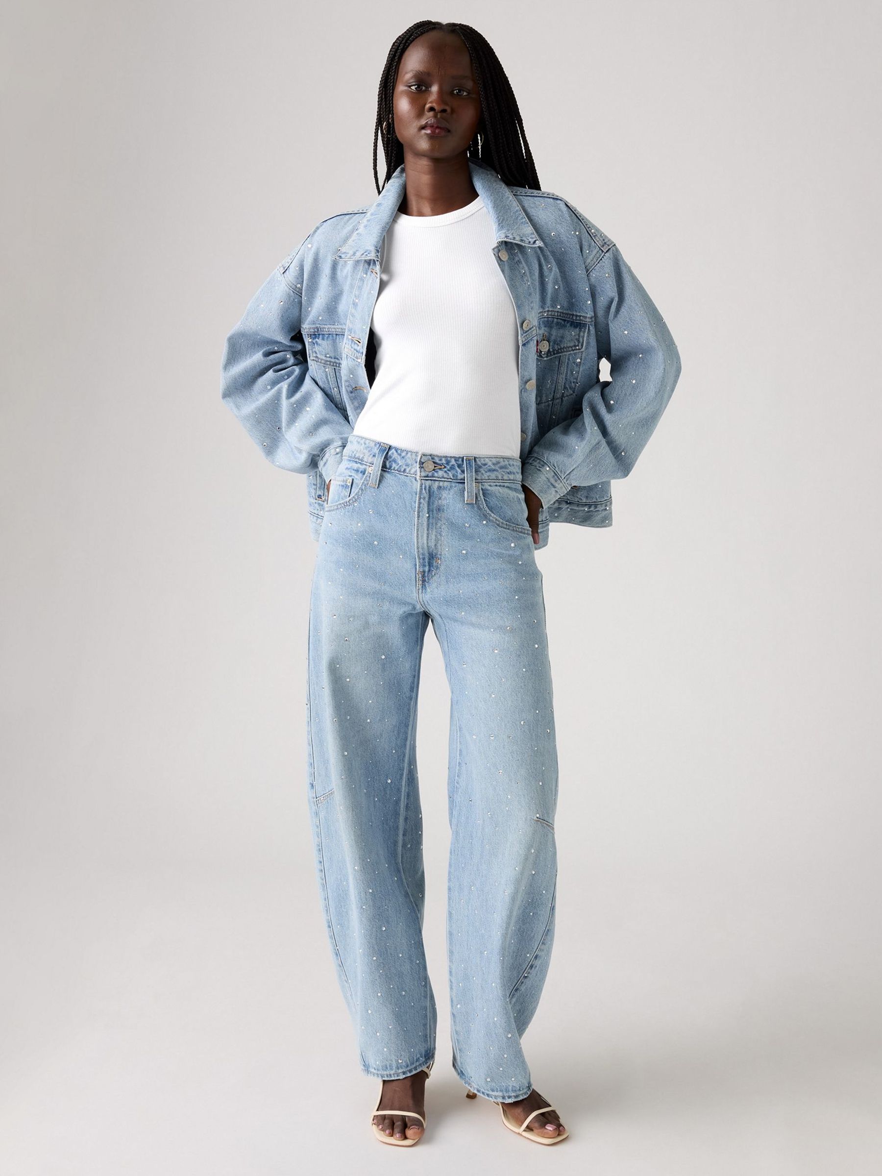Buy Levi's® Blue Baggy Dad Barrel Jeans from Next Romania