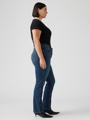 Levi's® Mid Blue Denim 314™ Shaping Straight Jeans - Image 10 of 13