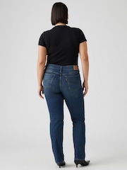 Levi's® Mid Blue Denim 314™ Shaping Straight Jeans - Image 11 of 13
