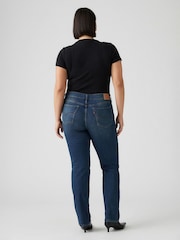 Levi's® Mid Blue Denim Straight Fit 314 Shaping Jeans - Image 2 of 5