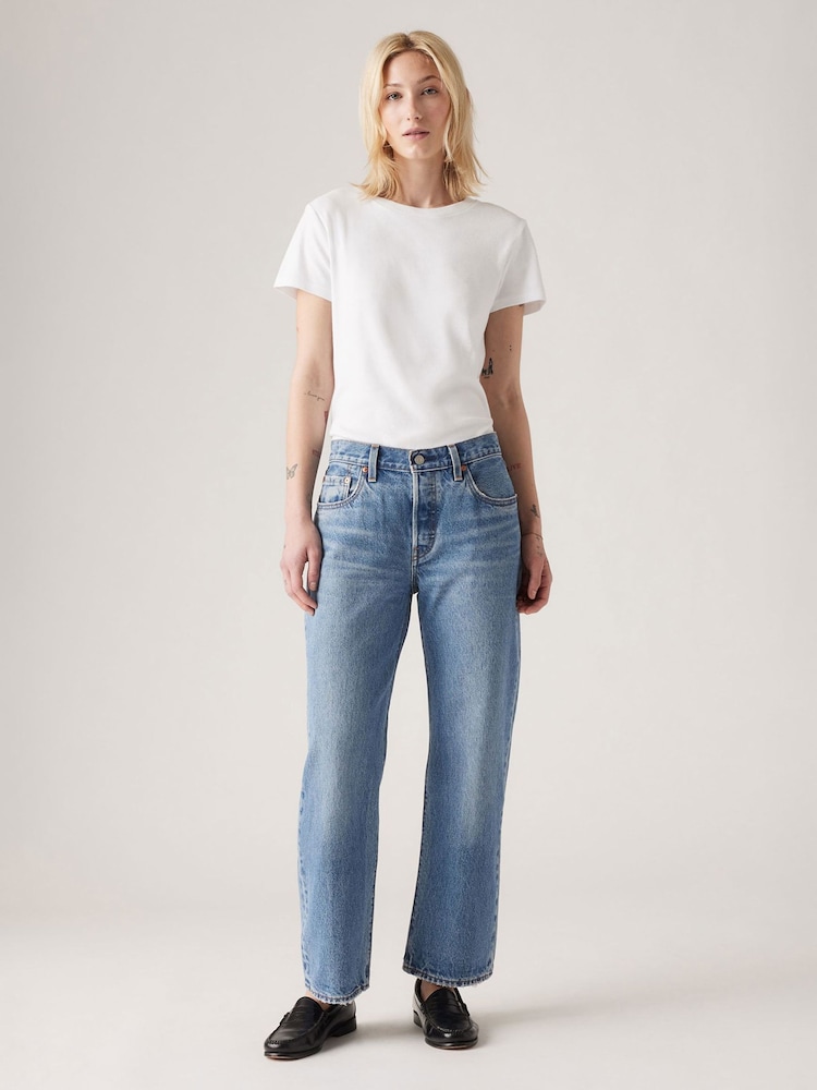 Levi's® Sweetest Taboo Straight Fit 501 90s Ankle Jeans - Image 1 of 7