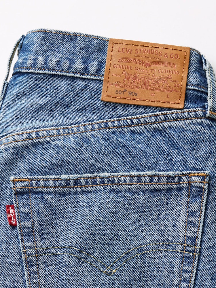 Levi's® Sweetest Taboo Straight Fit 501 90s Ankle Jeans - Image 7 of 7