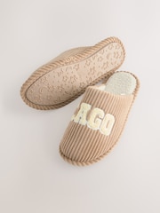 Camelo Chicago - Pantuflas Mule com Cord Slogan - Imagem 6 de 8