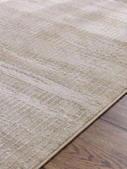 Light Natural Aria Abstract Lines Rug - Image 3 of 4