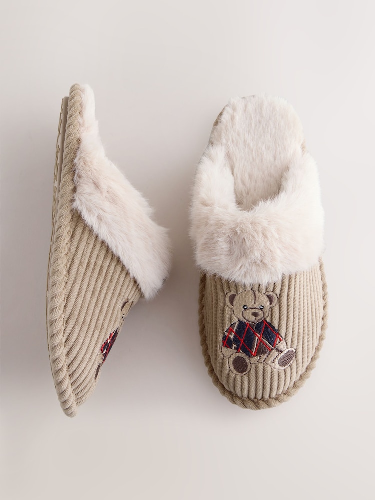 Camelo - Bear Mule Slippers - Imagem 1 de 8