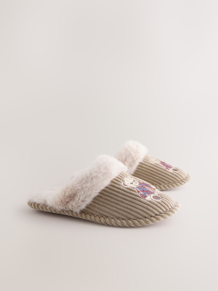 Camelo - Bear Mule Slippers - Imagem 2 de 8