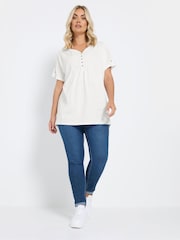 Yours Curve 100% Cotton Pintuck Blouse 2 Pack - Imagen 2 de 8