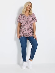 Yours Curve 100% Cotton Pintuck Blouse 2 Pack - Imagen 4 de 8