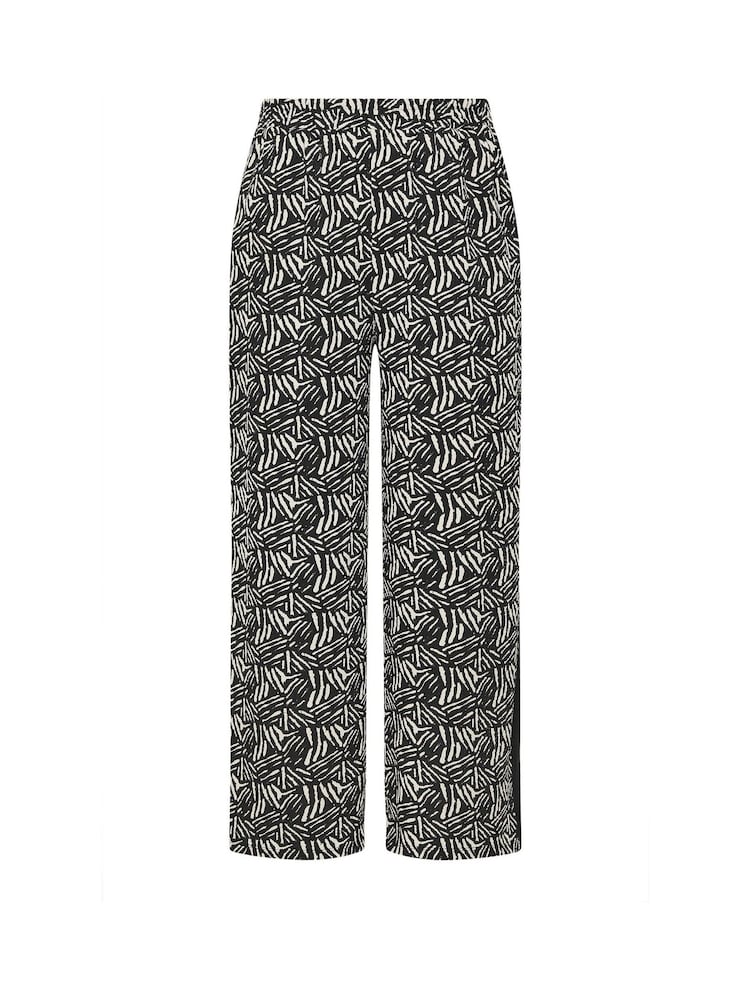 Yours Curve Abstract Side Stripe Trousers - Imagen 4 de 4 Yours Curve Abstract Side Stripe Trousers - Imagen 4 de 4