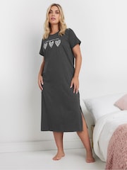 Yours Curve Wild NIGHT Midaxi Nighties 2 -paketissa - Kuva 2 / 8