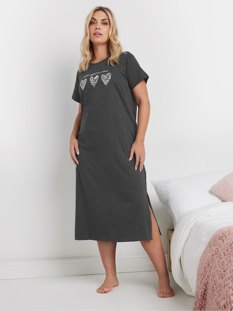 Yours Curve Wild NIGHT Midaxi Nighties 2 -paketissa - Kuva 2 / 8
