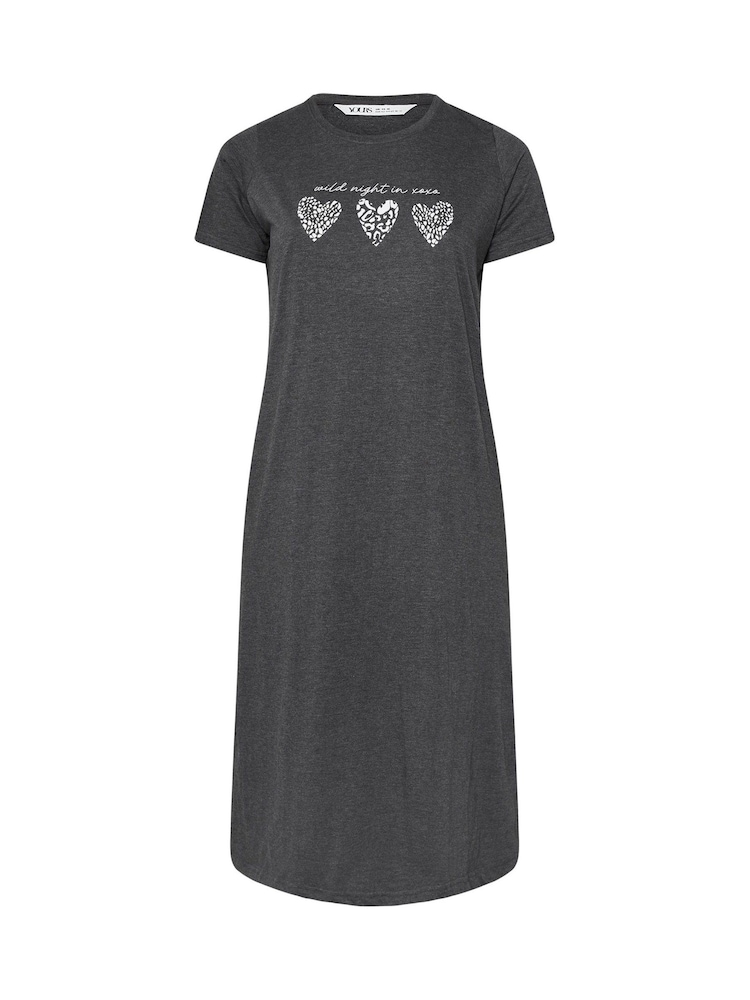Yours Curve Wild NIGHT Midaxi Nighties 2 -paketissa - Kuva 8 / 8