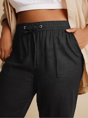 Yours Curve льняные спортивные брюки - Изображение 2 из 5