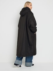 Long Tall Sally Black Fleece Lined Changing Robe - Image 3 of 6