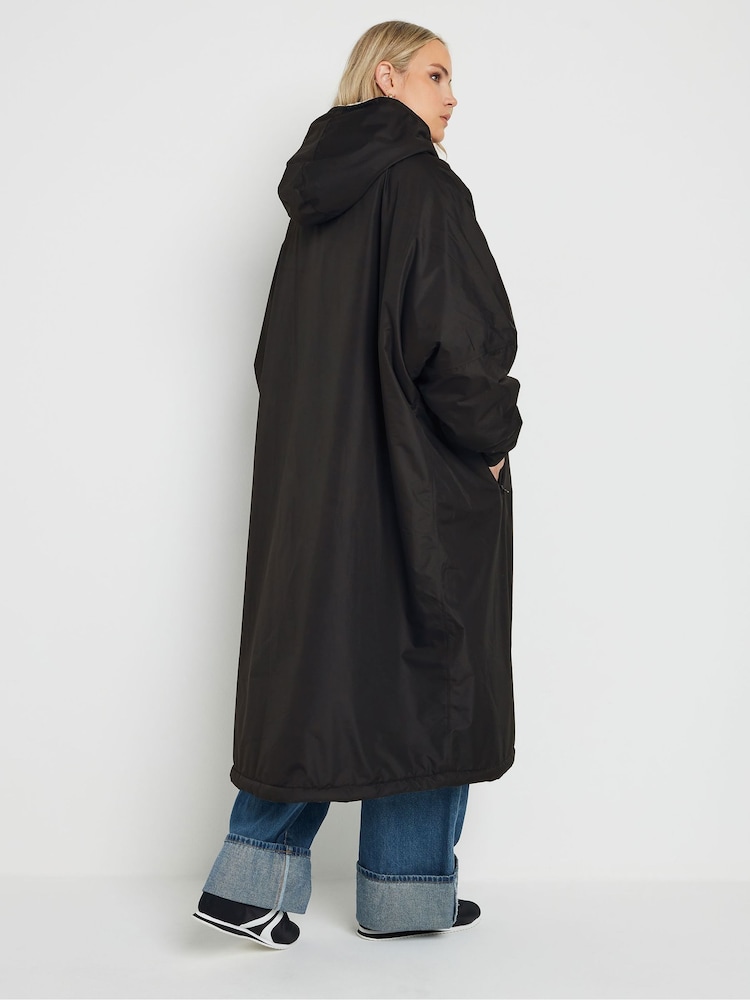 Long Tall Sally Black Fleece Lined Changing Robe - Image 3 of 6