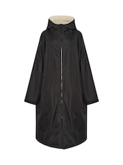 Long Tall Sally Black Fleece Lined Changing Robe - Image 6 of 6