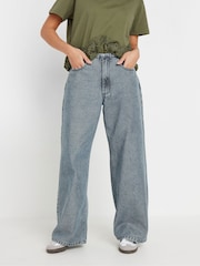 PixieGirl Petite Blue Thin Waist Band 100% Cotton Jeans - Image 2 of 5