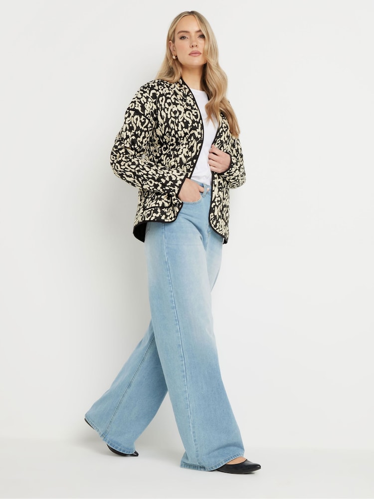 Long Tall Sally Brown 100% Cotton Quilted Jacket - Image 2 of 4