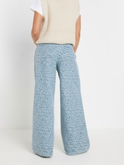 PixieGirl Petite Blue Leopard Print 100% Cotton Jeans - Image 2 of 4