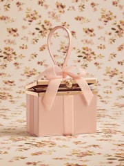 Dorado champán - Tabitha Simmons x Next Present Bow Bag - Imagen 1 de 8