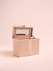 Dorado champán - Tabitha Simmons x Next Present Bow Bag - Imagen 4 de 8