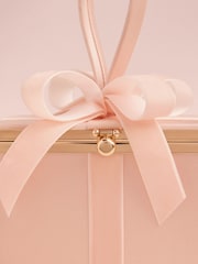 Dorado champán - Tabitha Simmons x Next Present Bow Bag - Imagen 5 de 8