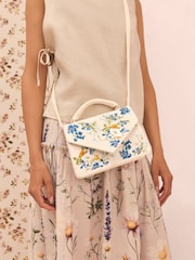 The Claudia Floral Tabitha Simmons x Next Mini Hand Held Bag - Image 2 of 9