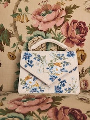 The Claudia Floral Tabitha Simmons x Next Mini Hand Held Bag - Image 4 of 9