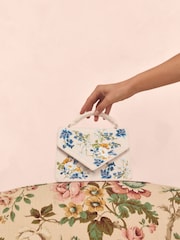 The Claudia Floral Tabitha Simmons x Next Mini Hand Held Bag - Image 5 of 9